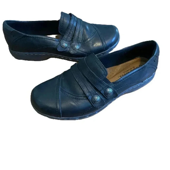 Cobb Hill by New Balance Black Comfort Slip On Loafers Womens Size 7.5 - Picture 7 of 7